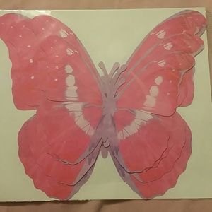 Karesta Pink Butterflies by Ikea
